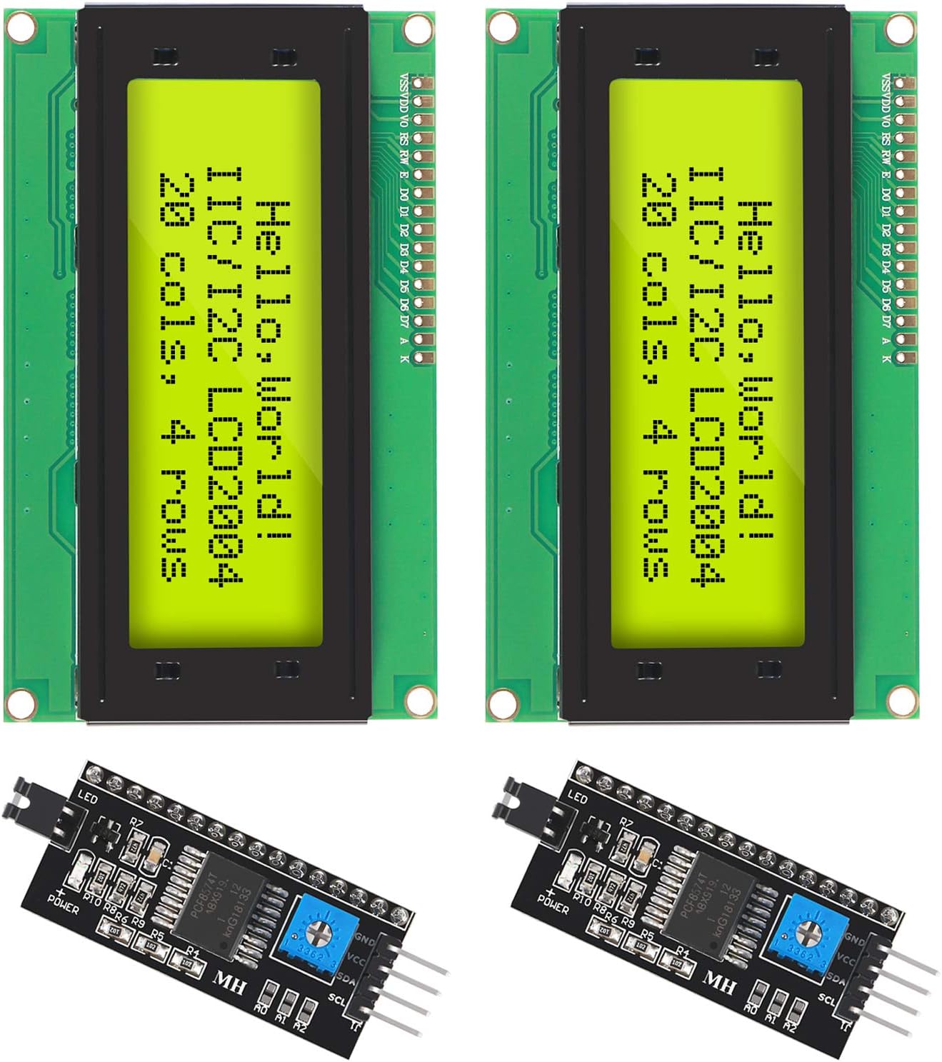 I2C Lcd Display - 2PCS IIC I2C TWI Serial LCD