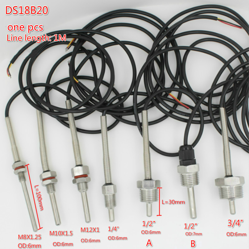Ds18B20 Temperature Sensor - DS18B20 Nhiệt Độ Kỹ Thuật Số