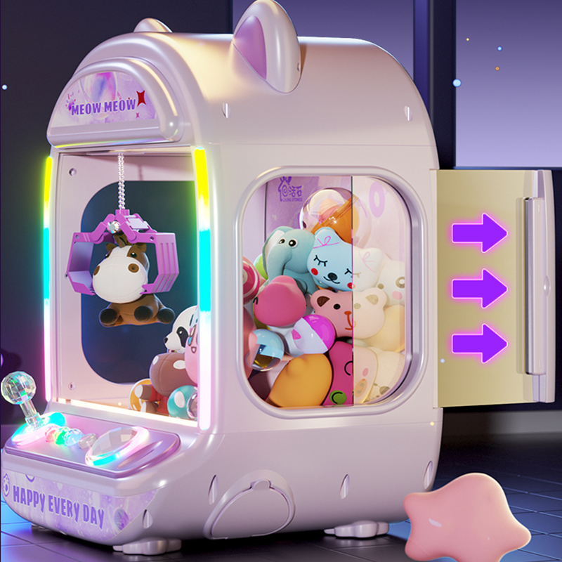 Diy Electronics Starter Kit - DIY Purple Automatic Doll Machine Kids