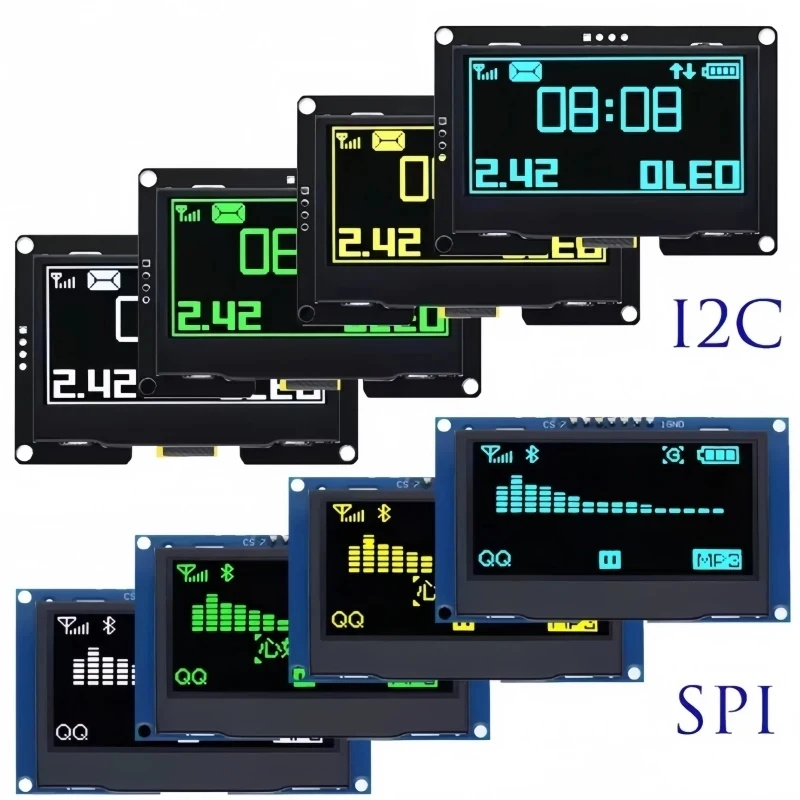2.42 Inch 2.42 OLED Display Mo - đánh giá và giá I2C Lcd Display
