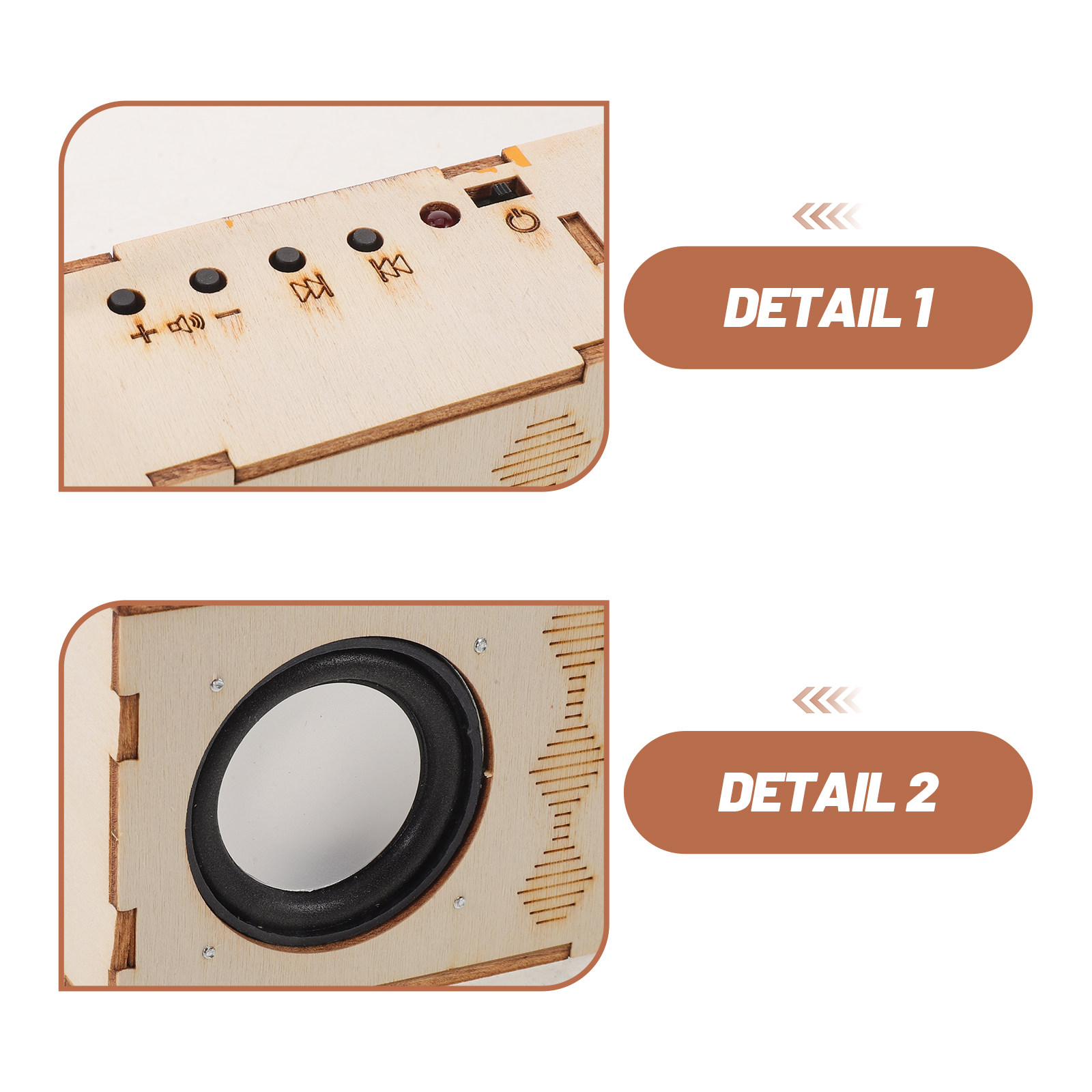 DIY Wooden Radio Assembly Stem - đánh giá và giá Diy Electronics Projects For Kids
