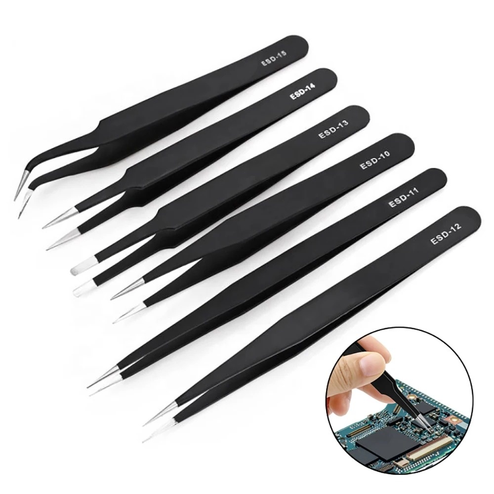 6pcs Stainless Steel Anti-stat - đánh giá và giá Diy Electronics Tool Kit