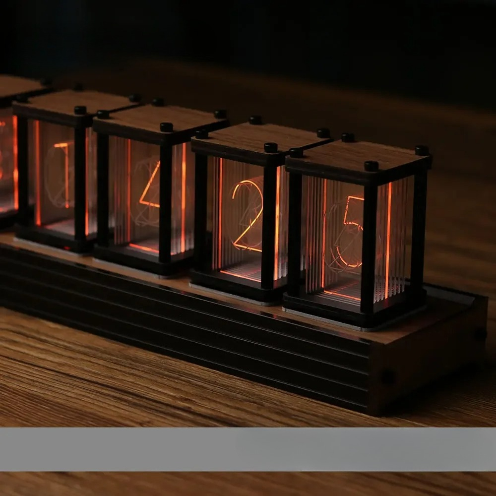 RGB Nixie Tube Clock DIY Table - đánh giá và giá Diy Electronics Gift Ideas