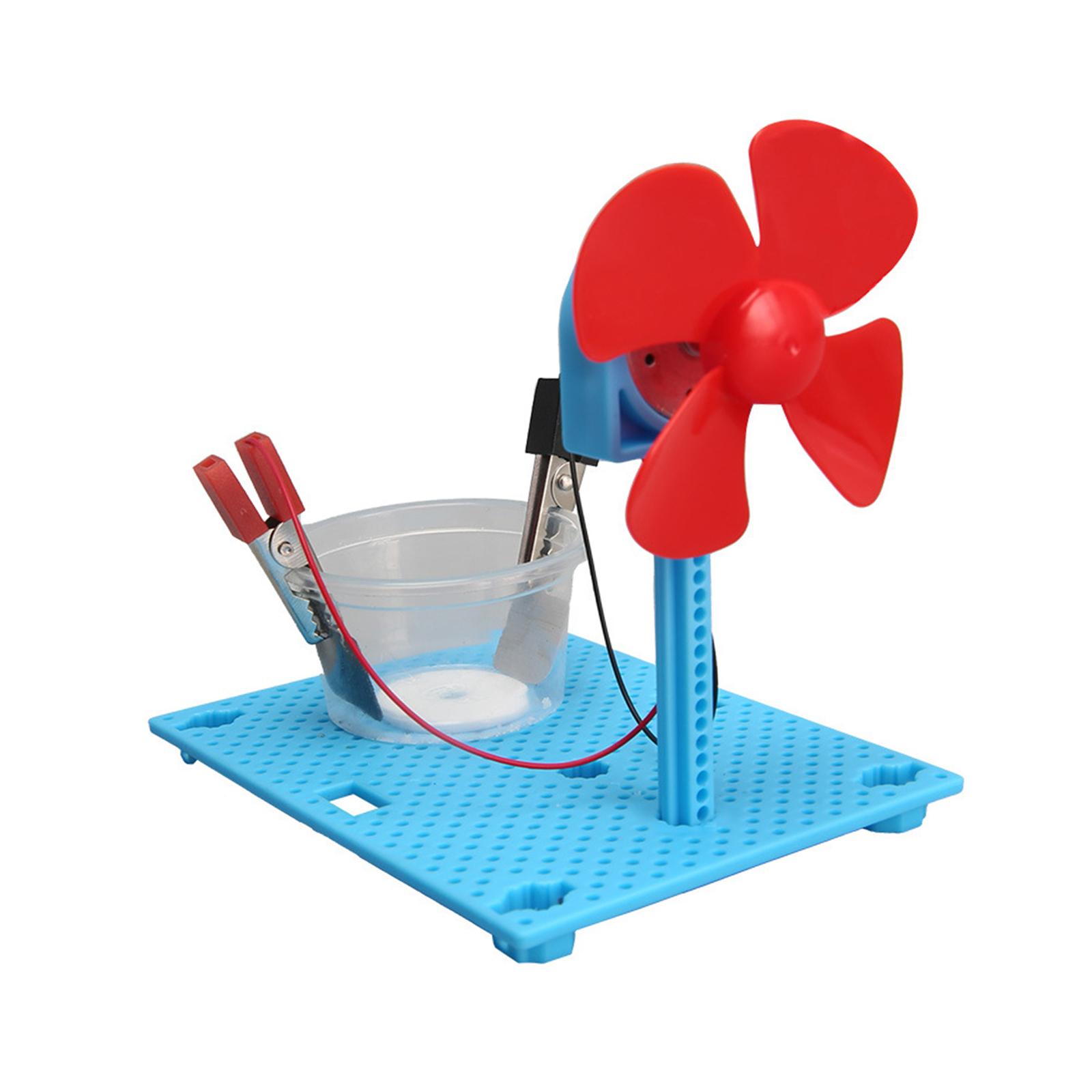 Kids DIY Fan Wind Power Genera - đánh giá và giá Diy Electronics Projects For Kids