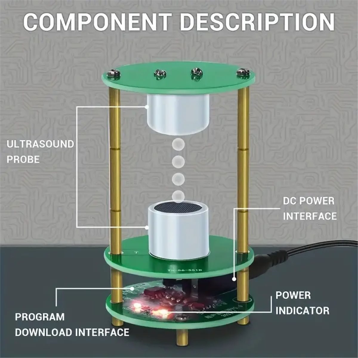 A40I DIY Ultrasonic Levitation - đánh giá và giá Diy Electronics Project Kit