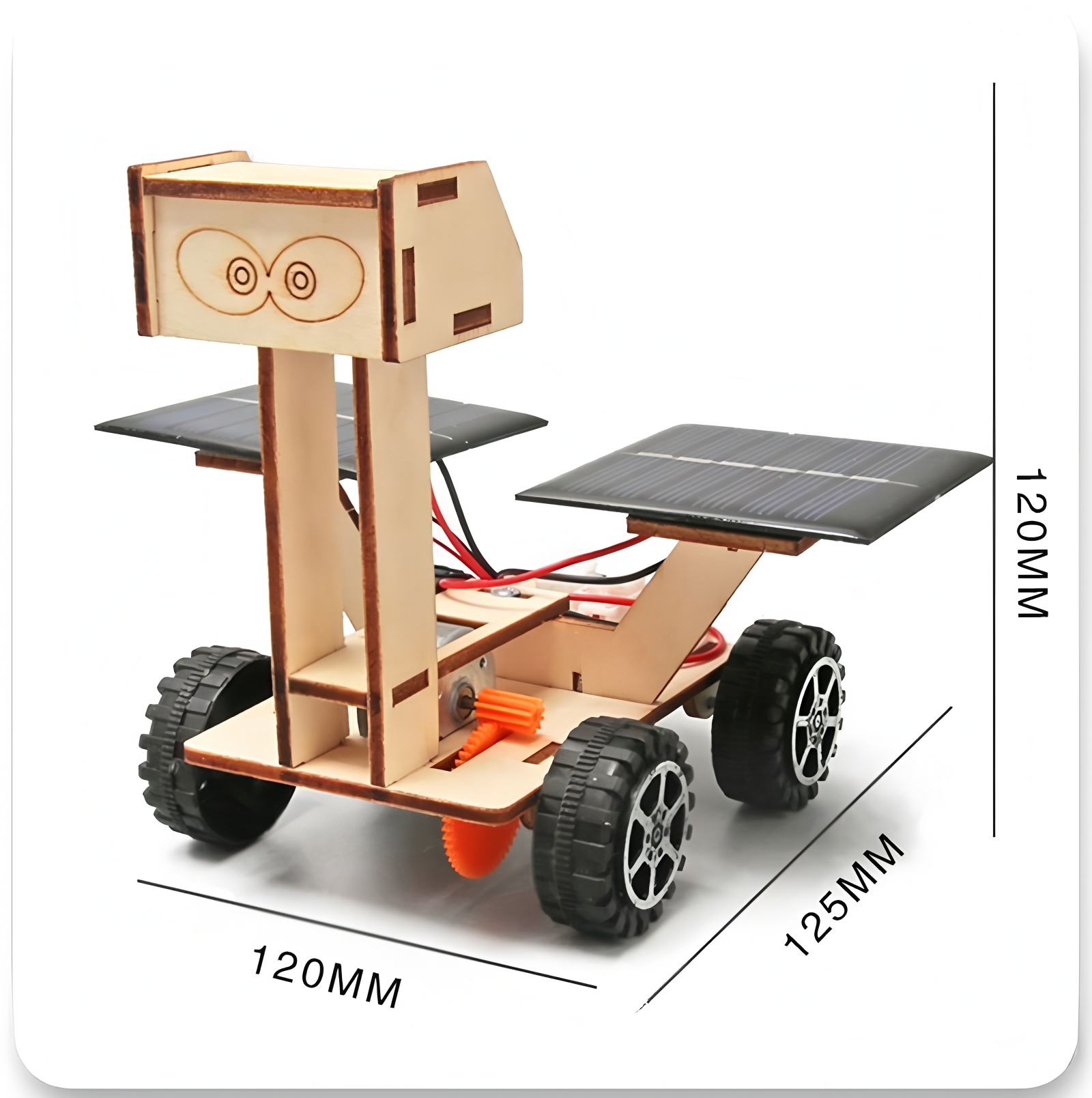 Solar Car Lunar Exploration Ve - đánh giá và giá Diy Electronics Kids