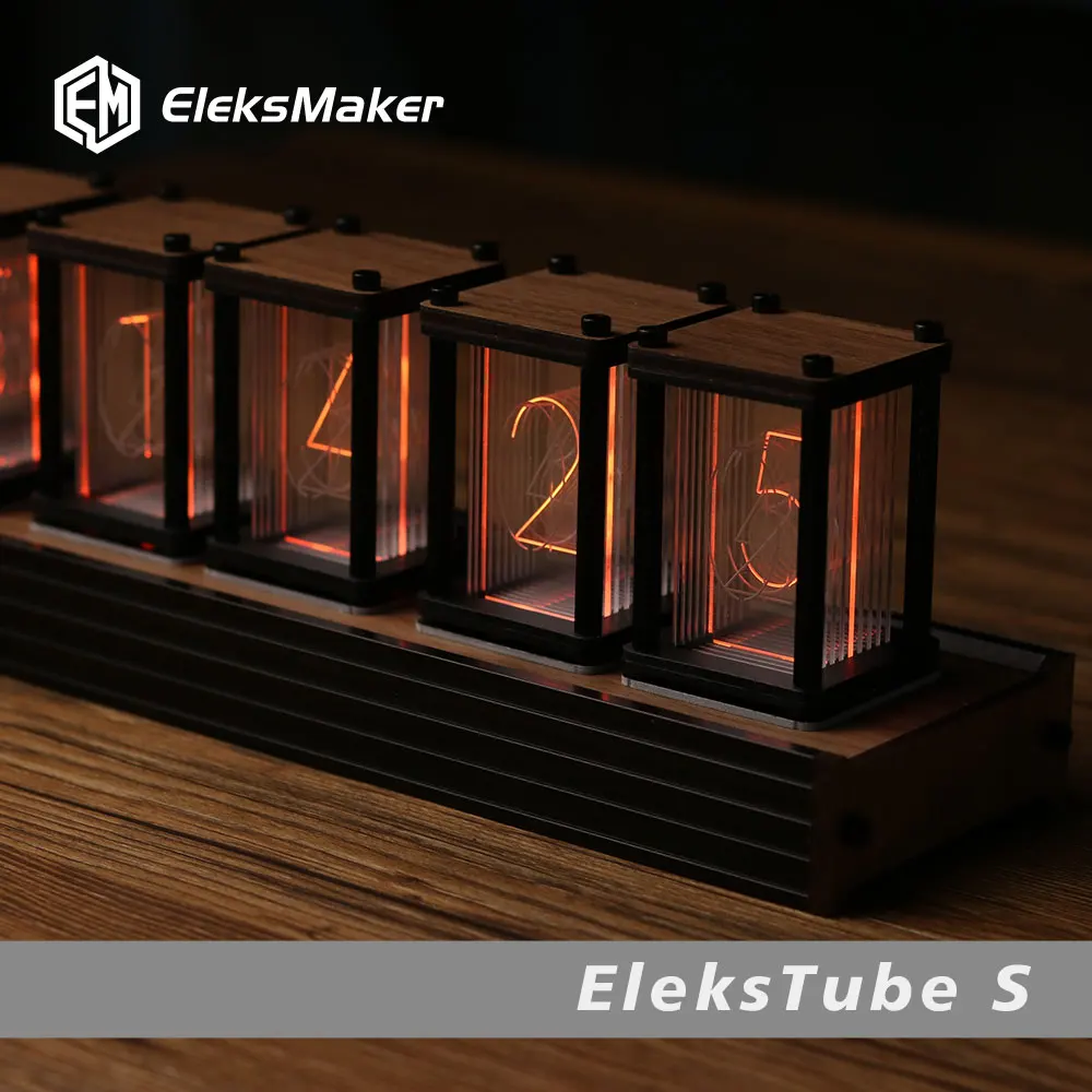 RGB Nixie Ống Đồng Hồ DIY Đồng - đánh giá và giá Diy Electronics Gift Ideas