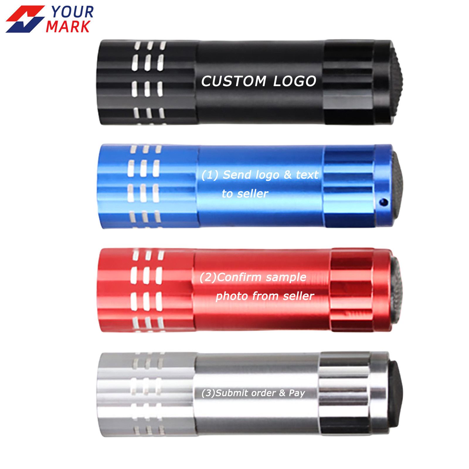 20pcs Customize Flashlight Log - đánh giá và giá Diy Halloween Electronics