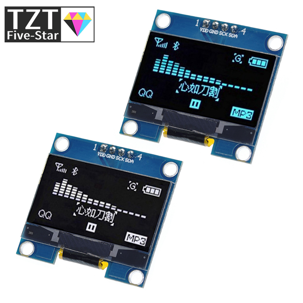 4PIN 1.3 OLED module white/blu - đánh giá và giá I2C Lcd Display