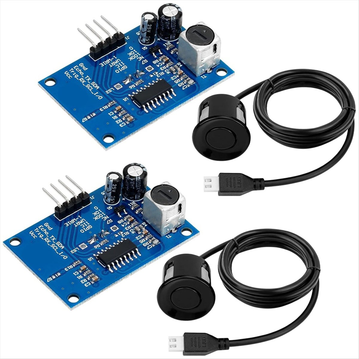 DT38 2pcs Ultrasonic Distance  - đánh giá và giá Ultrasonic Sensor Hc