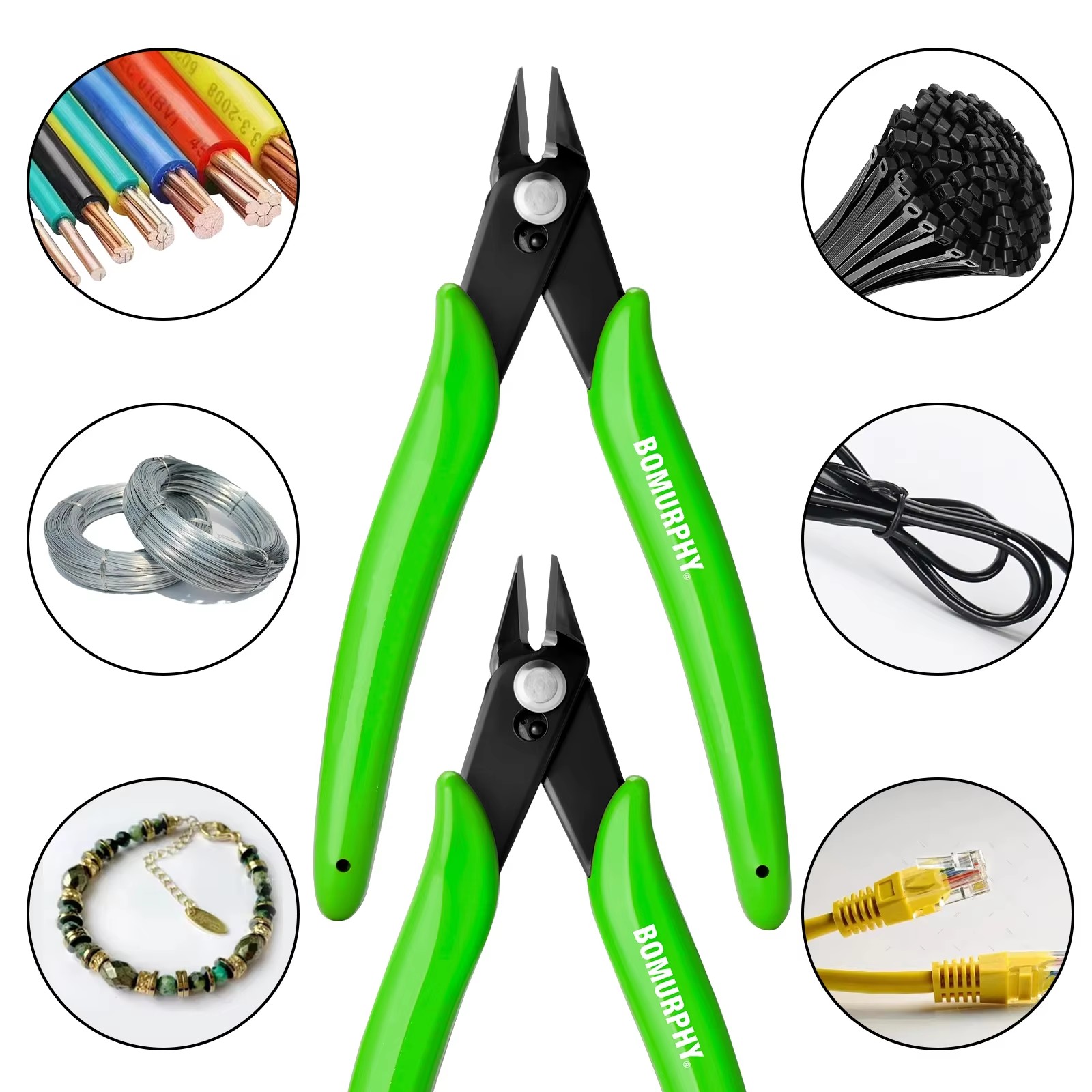 BOMURPHY 170 Diagonal Side Cut - đánh giá và giá Diy Electronics Filament