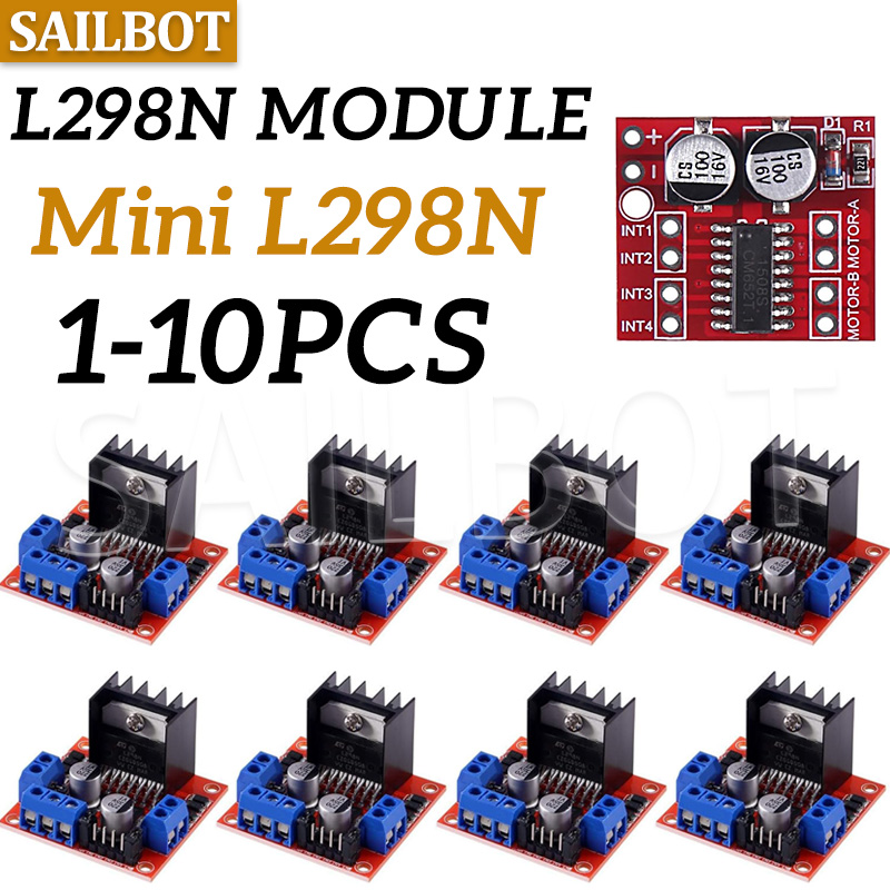 1/5/10PCS L298N DC Motor Drive - đánh giá và giá L298N Motor Driver