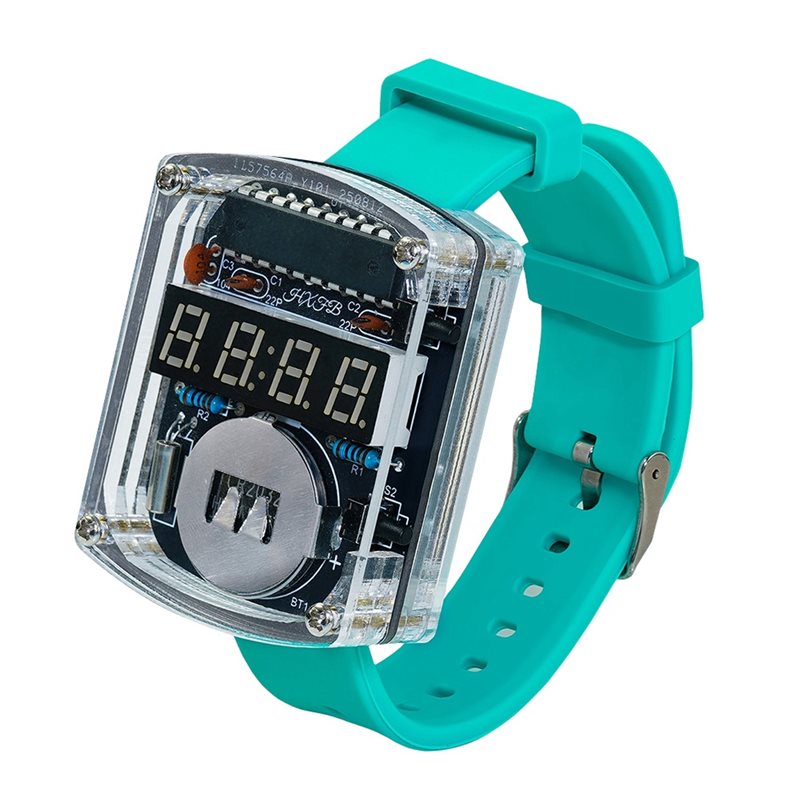 2X DIY Watch LED Watch Electro - đánh giá và giá Diy Electronics Project Kit
