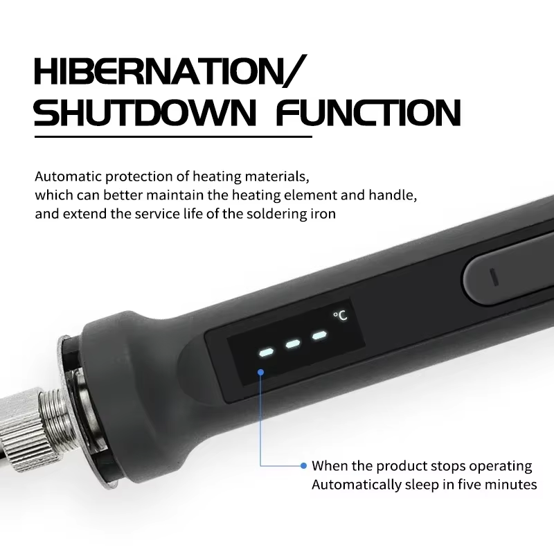 100W Digital Soldering Iron Ki - đánh giá và giá Diy Electronics Circuits