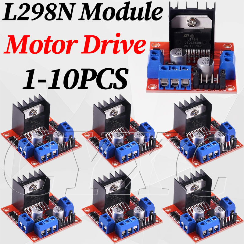 1-10PCS L298N Stepper Motor Dr - đánh giá và giá L298N Motor Driver