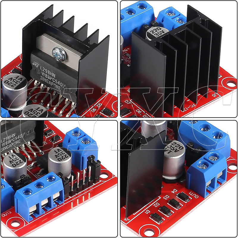 1-10PCS L298N Stepper Motor Dr - đánh giá và giá L298N Motor Driver