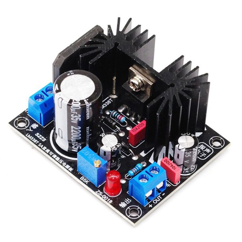 LM338 5A Output Adjustable Lin - đánh giá và giá Diy Electronics Filament