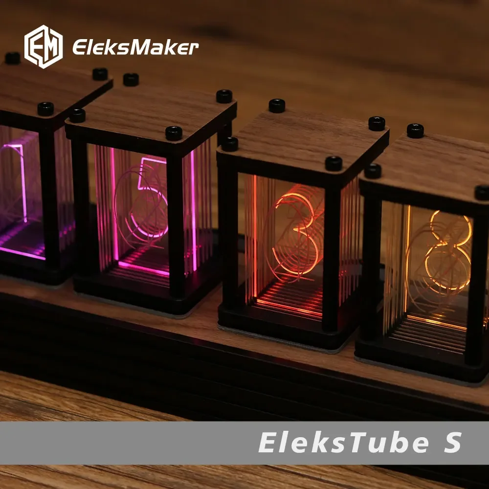 RGB Nixie Tube Clock DIY Table - đánh giá và giá Diy Electronics Gift Ideas