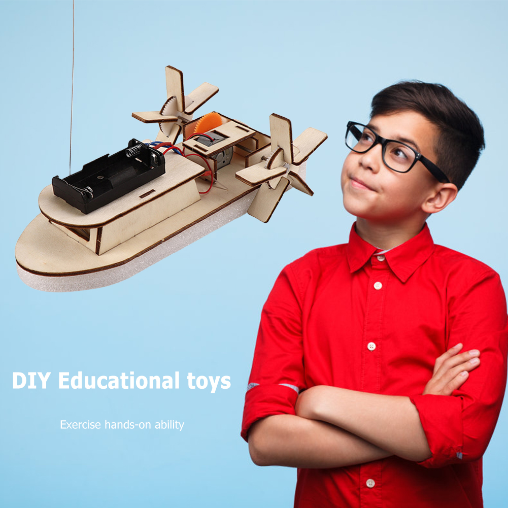 DIY Boat Model Science Toys Ki - đánh giá và giá Diy Electronics Kids