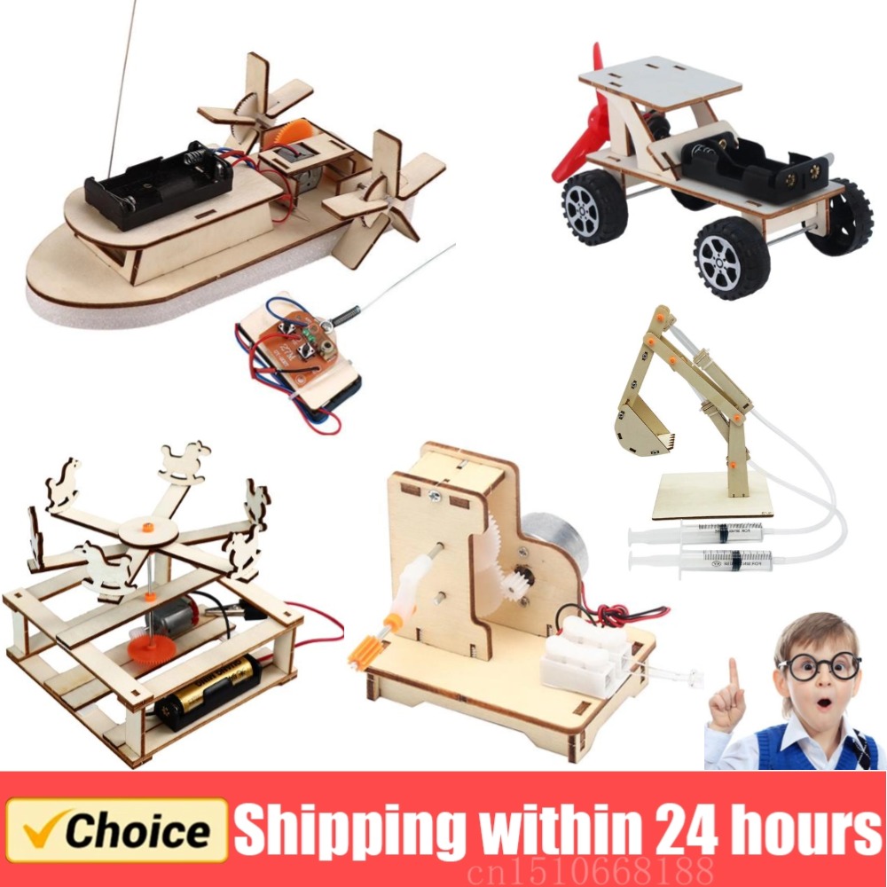 DIY Boat Model Science Toys Ki - đánh giá và giá Diy Electronics Kids