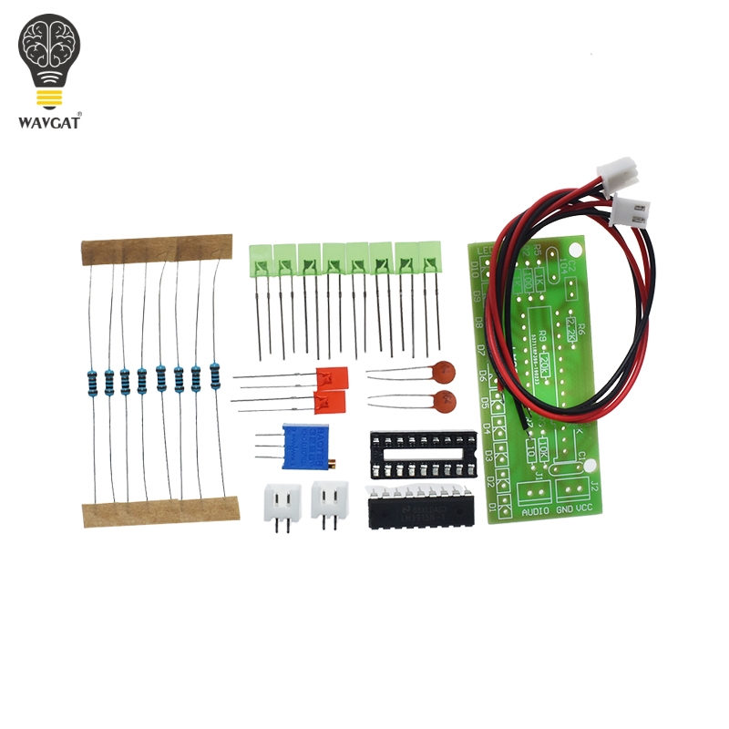 LM3915 DC 9V-12V 10 Đèn LED Âm - đánh giá và giá Diy Audio Electronics Kit