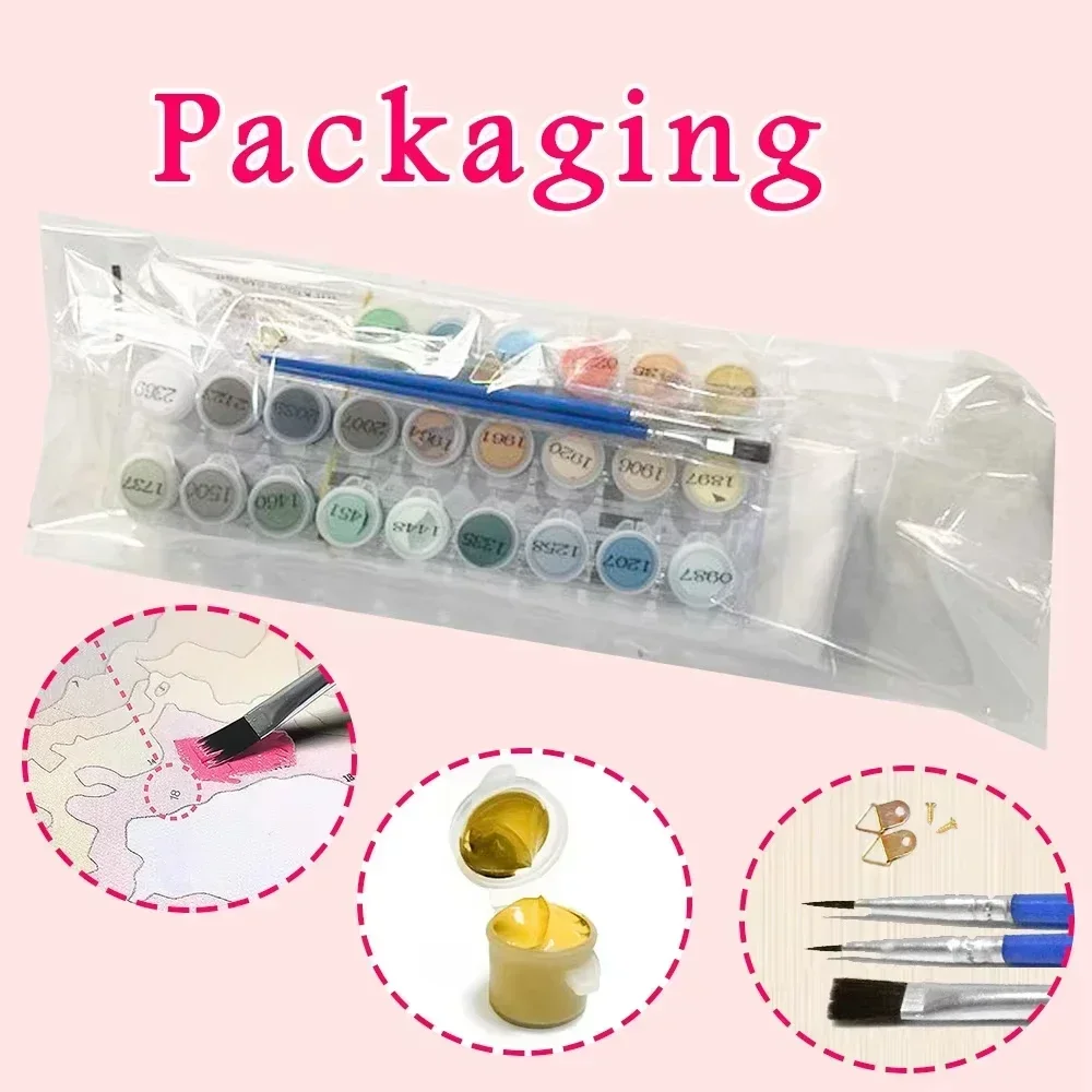 Oil Painting By Numbers Kits W - đánh giá và giá Diy Elektronik