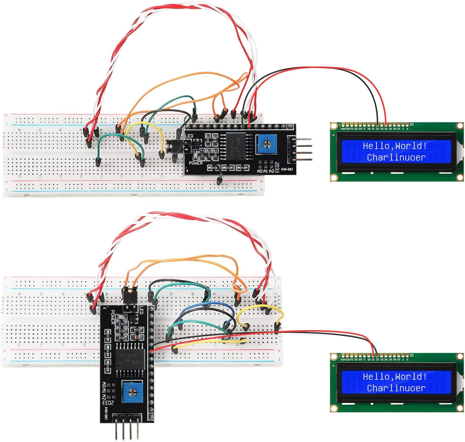 1Set 1602 LCD 20*4 Blue Screen - đánh giá và giá I2C Lcd Display