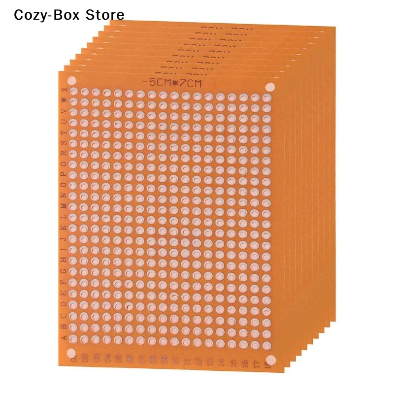10Pcs 5Cm*7Cm Prototype PCB Bo - đánh giá và giá Diy Electronics Circuits