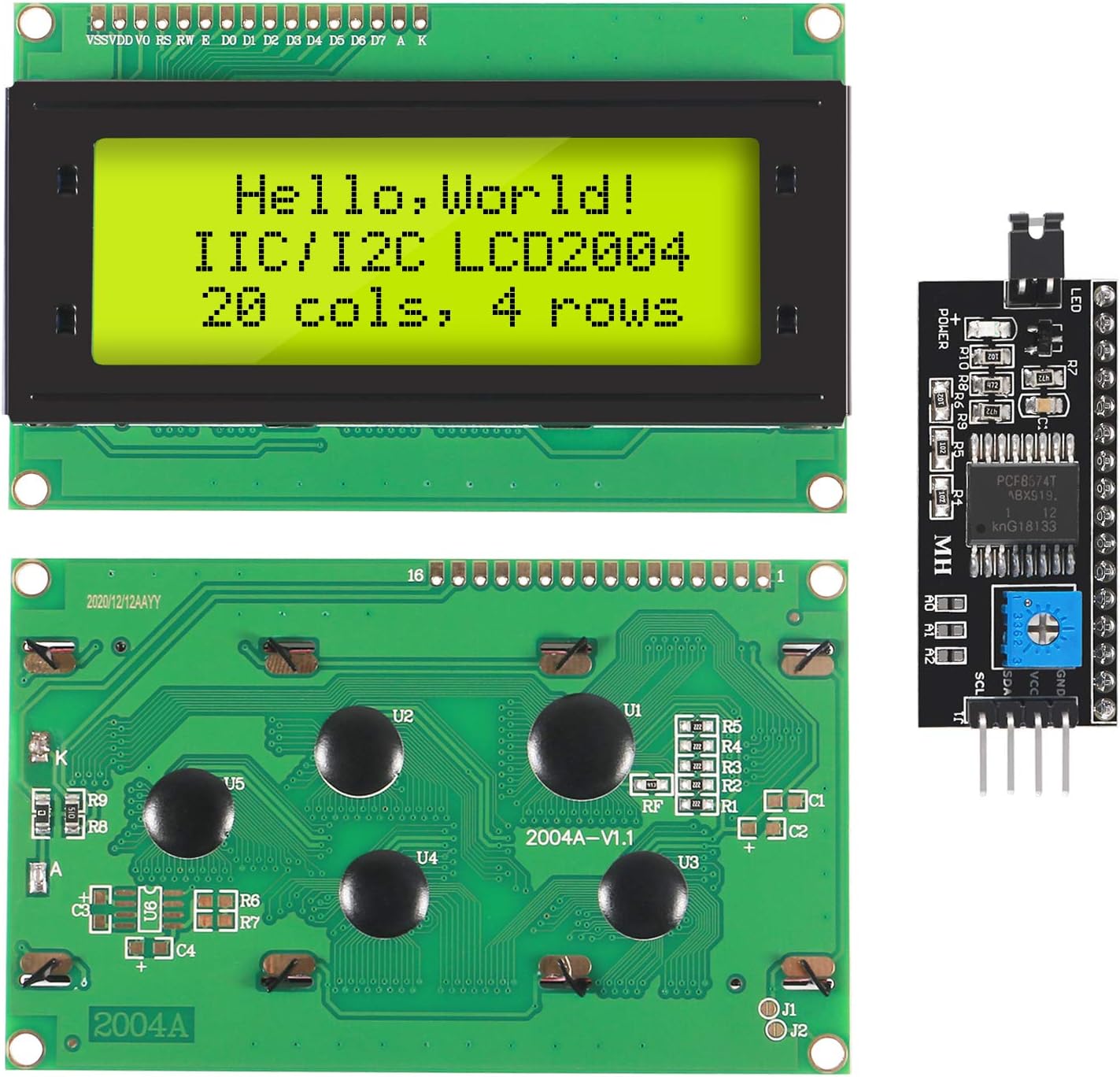 2PCS IIC I2C TWI Serial LCD 20 - đánh giá và giá I2C Lcd Display