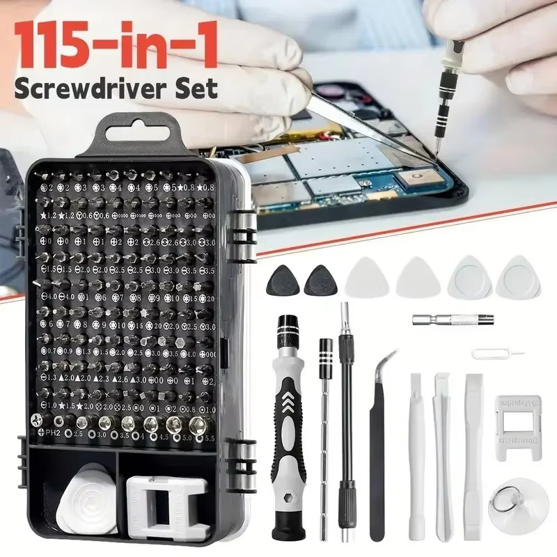 115-in-1 Precision Screwdriver - đánh giá và giá Diy Electronics Project Kit