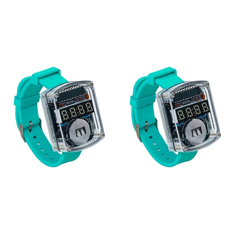 2X DIY Watch LED Watch Electro - đánh giá và giá Diy Electronics Project Kit