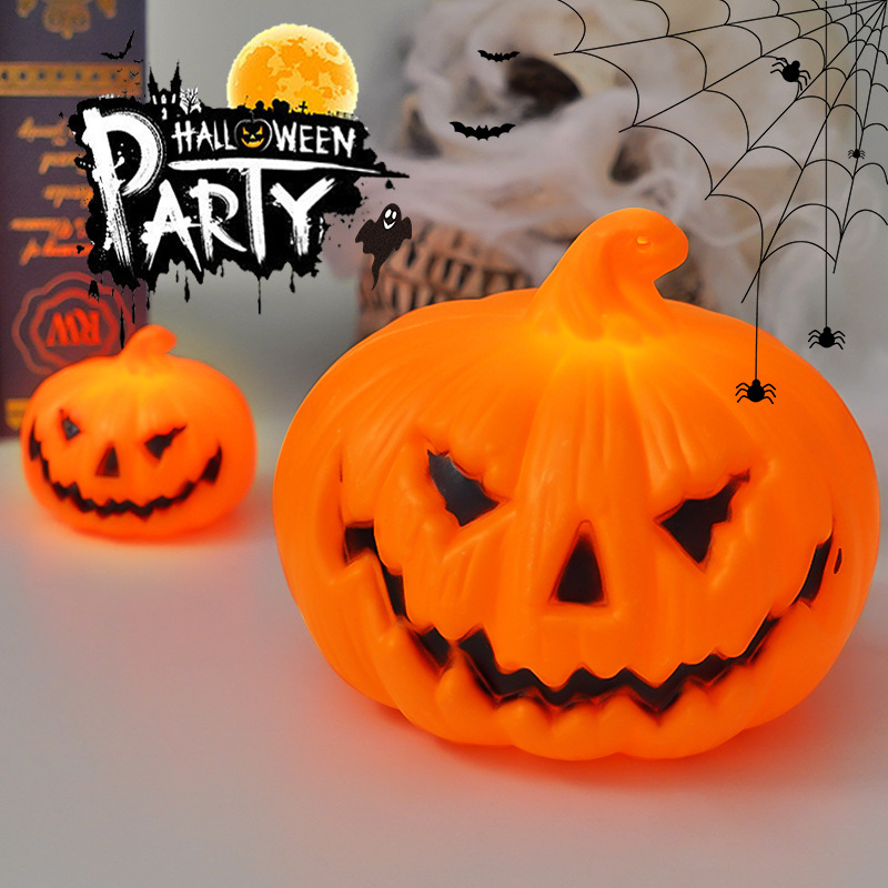Halloween LED Pumpkin Lamp Orn - đánh giá và giá Diy Halloween Electronics